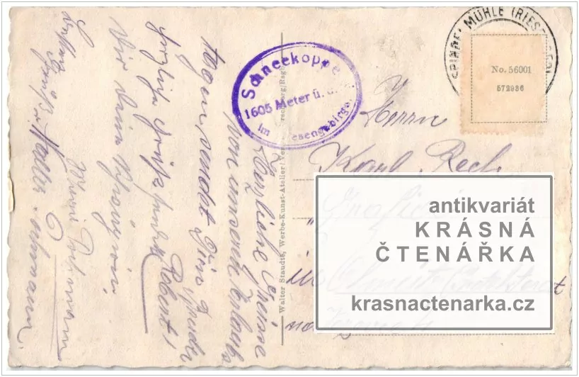 MALÉ JEZERO, pol. Mały Staw (Kleine Teichbaude čili Schronisko Samotnia)