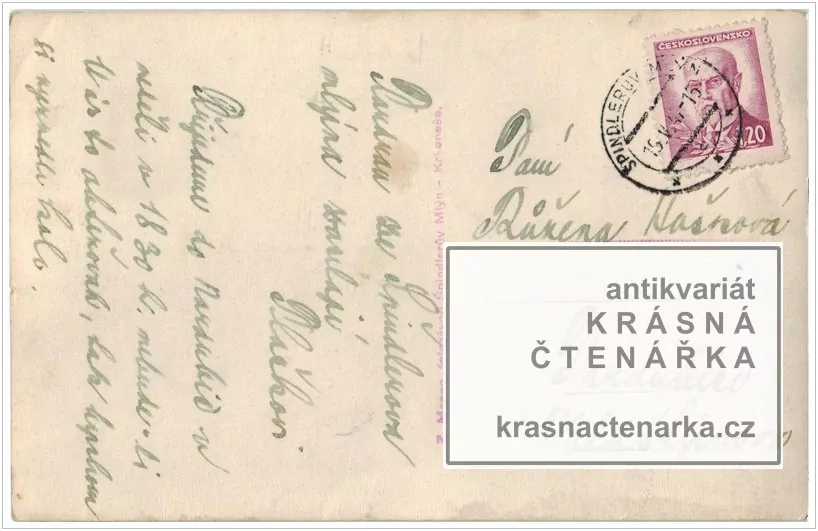 ŠPINDLERŮV MLÝN (Hotel Sněžka, kdysi zotavovna Práce)