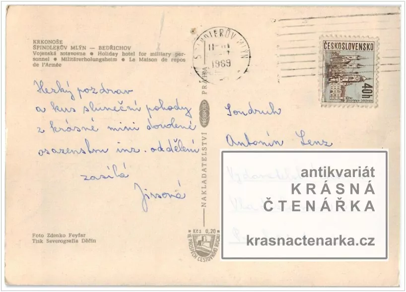 ŠPINDLERŮV MLÝN - BEDŘICHOV (Vojenská zotavovna)