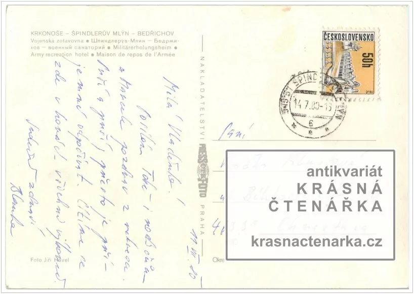 ŠPINDLERŮV MLÝN - BEDŘICHOV (Vojenská zotavovna)