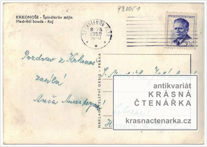 Špindlerův Mlýn, MEDVĚDÍ BOUDA