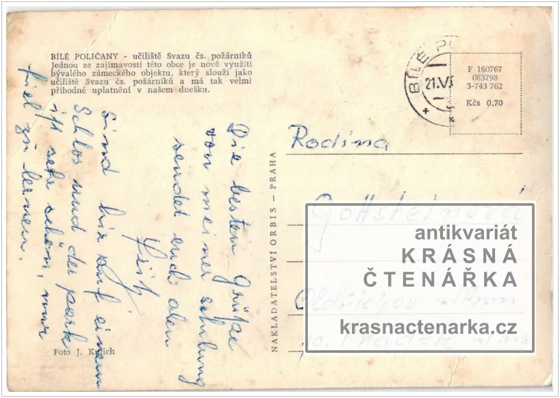 BÍLÉ POLIČANY (býv. učiliště Svazu čs. požárníků)
