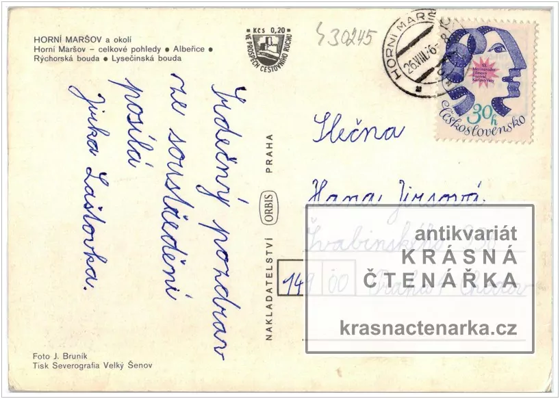 HORNÍ MARŠOV a okolí