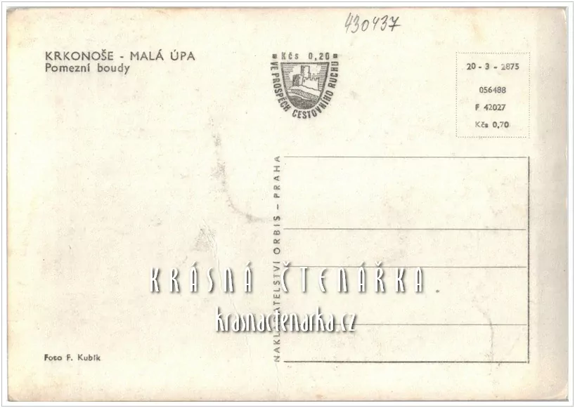 MALÁ ÚPA - POMEZNÍ BOUDY