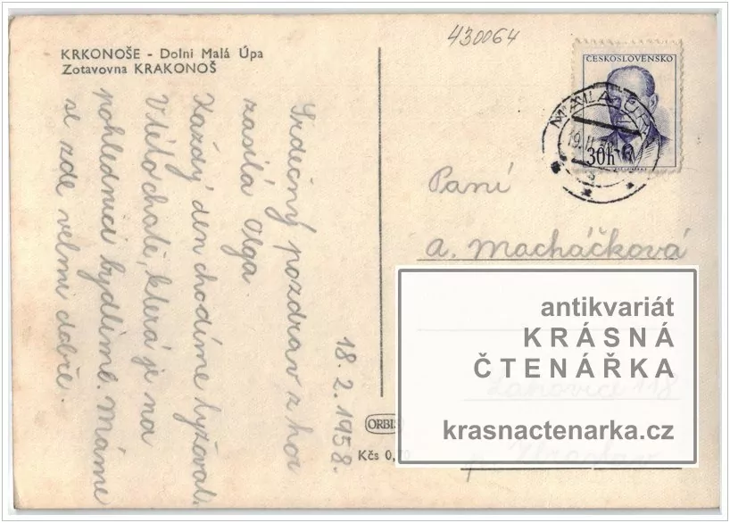 MALÁ ÚPA (Chata Krakonoš)