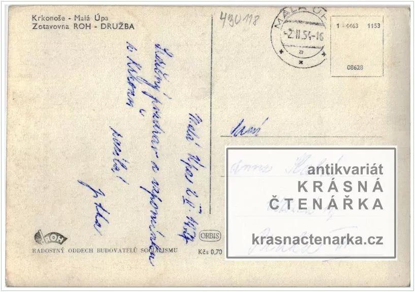 HORNÍ MALÁ ÚPA (Pivovar Trautenberk, kdysi zotavovna Družba)