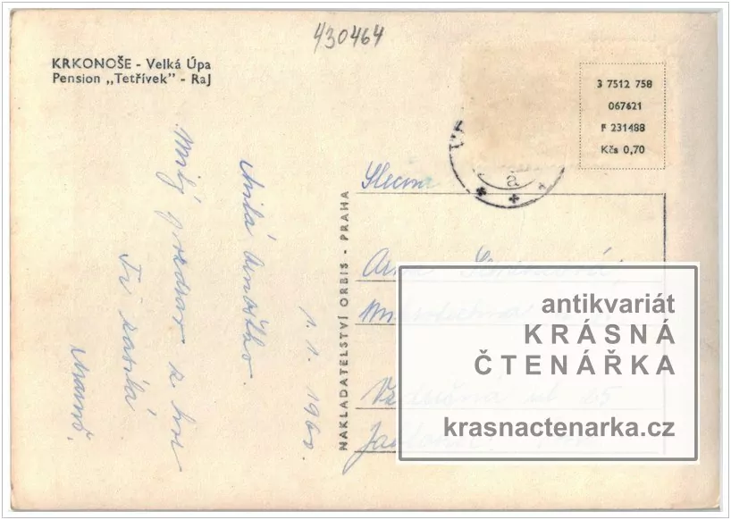 VELKÁ ÚPA (Pension Tetřívek)