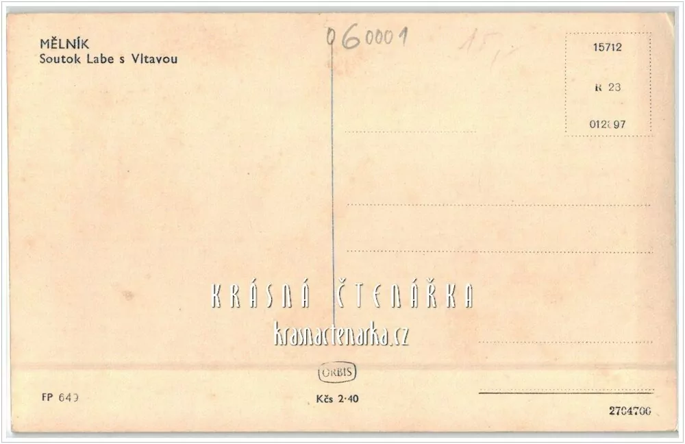 MĚLNÍK, Soutok Labe s Vltavou