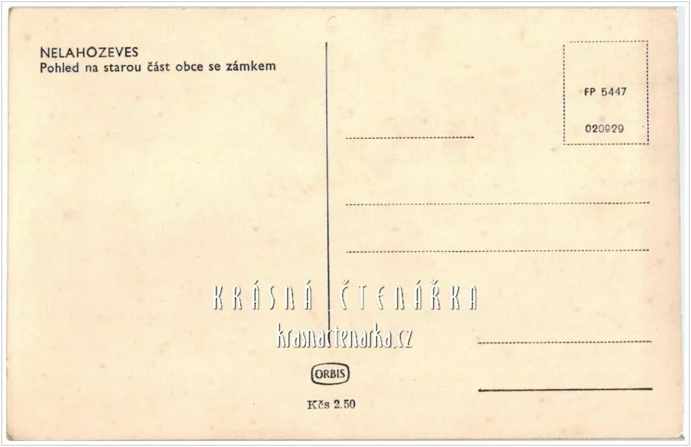 NELAHOZEVES, Zámek a okolí