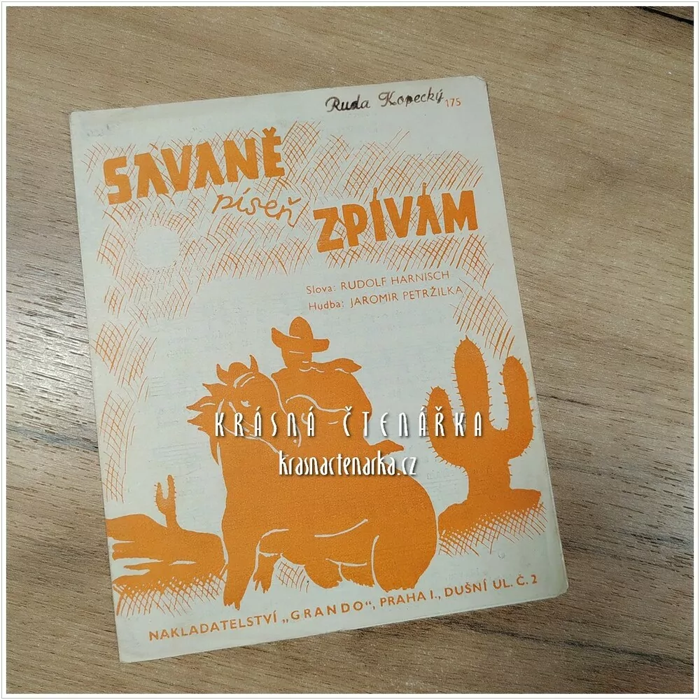 Píseň SAVANĚ PÍSEŇ ZPÍVÁM