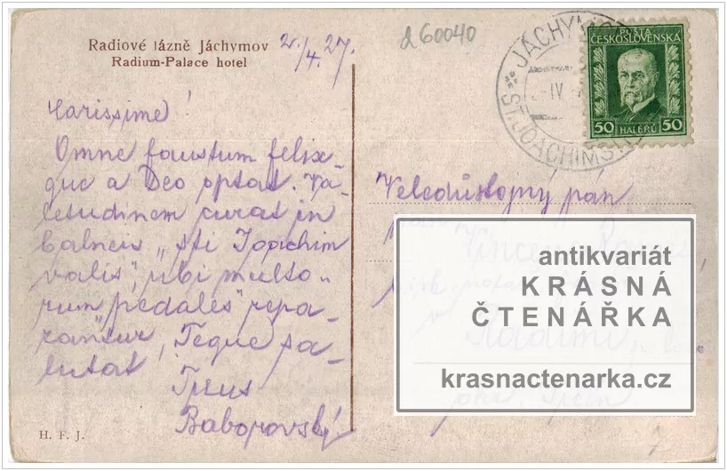 JÁCHYMOV (Radiumpalác)