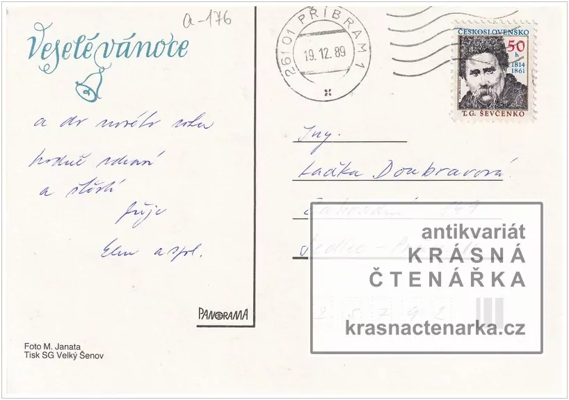 Přání VÁNOČNÍ či NOVOROČNÍ