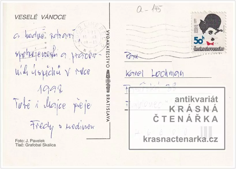 Přání VÁNOČNÍ či NOVOROČNÍ