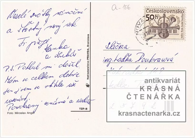 Přání VÁNOČNÍ či NOVOROČNÍ