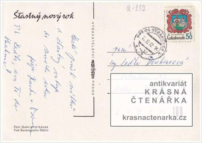 Přání VÁNOČNÍ či NOVOROČNÍ