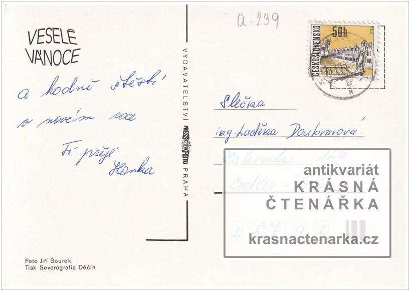 Přání VÁNOČNÍ či NOVOROČNÍ