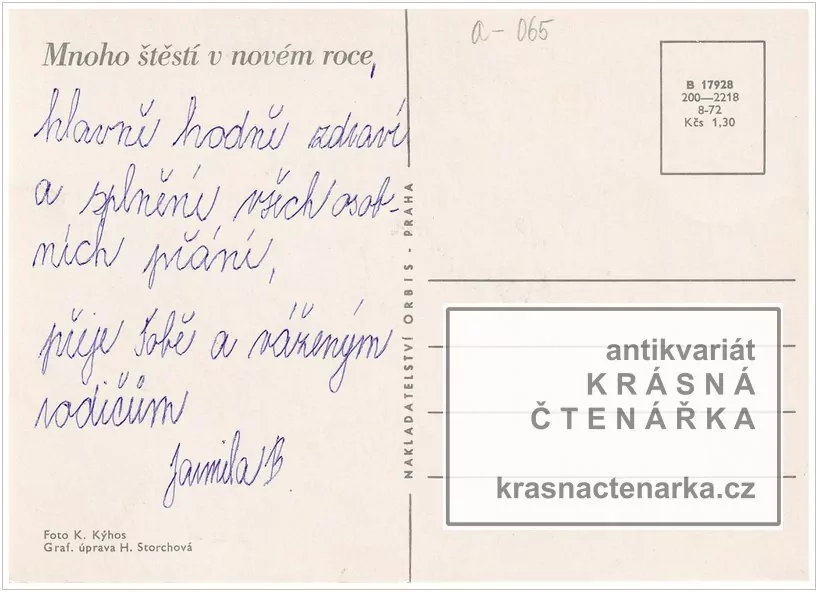 Přání VÁNOČNÍ či NOVOROČNÍ