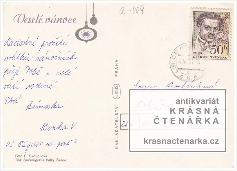 Přání VÁNOČNÍ či NOVOROČNÍ