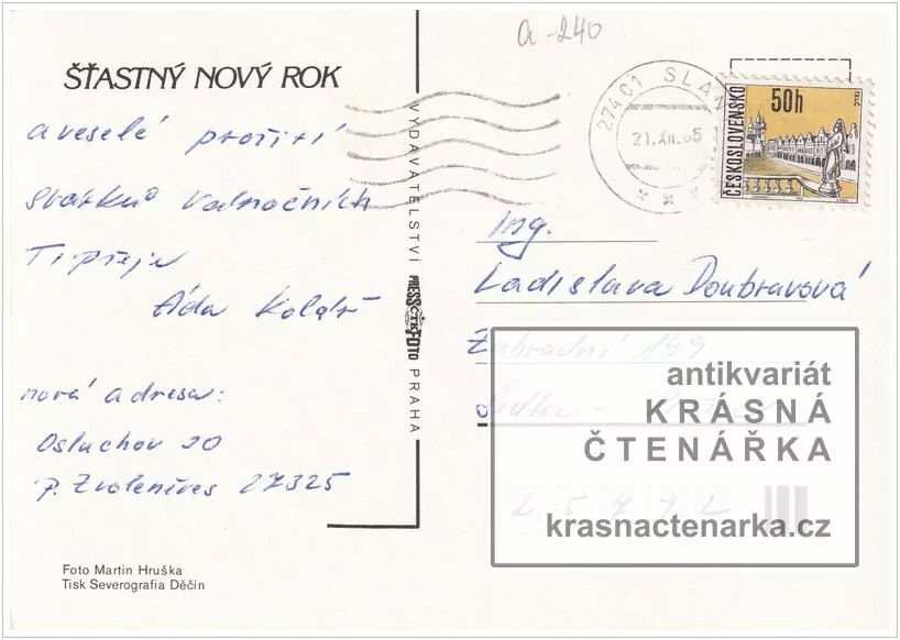 Přání VÁNOČNÍ či NOVOROČNÍ