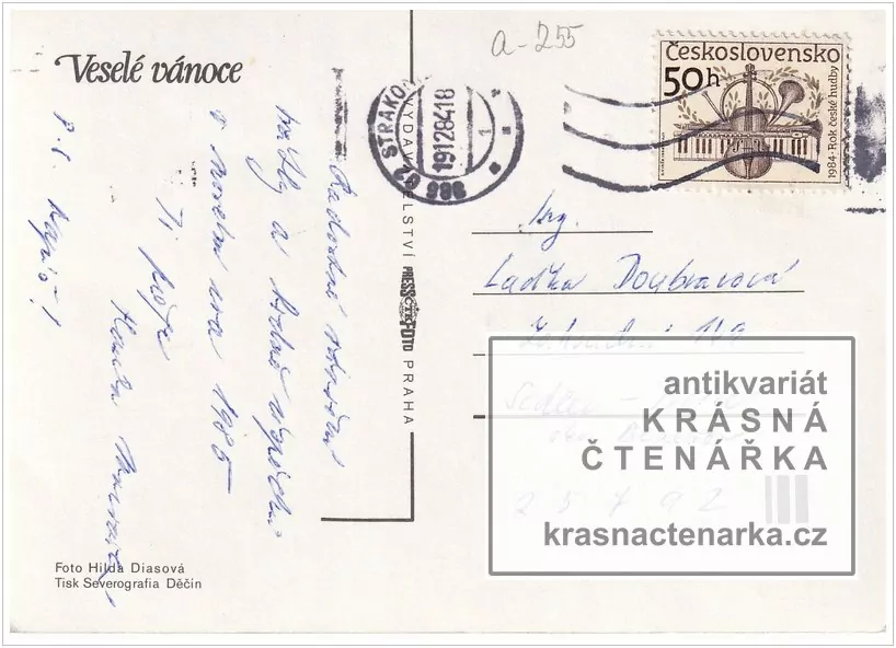 Přání VÁNOČNÍ či NOVOROČNÍ