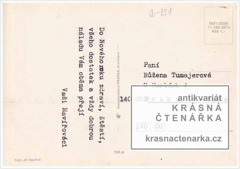 Přání VÁNOČNÍ či NOVOROČNÍ