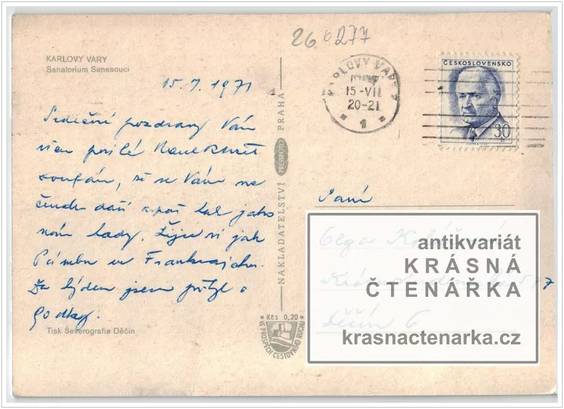 KARLOVY VARY (sanatorium Sanssouci)