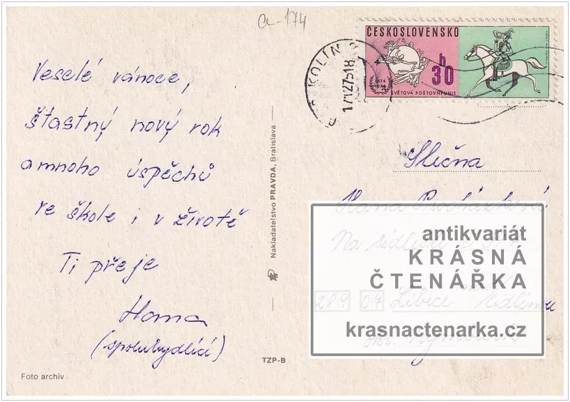 Přání VÁNOČNÍ či NOVOROČNÍ