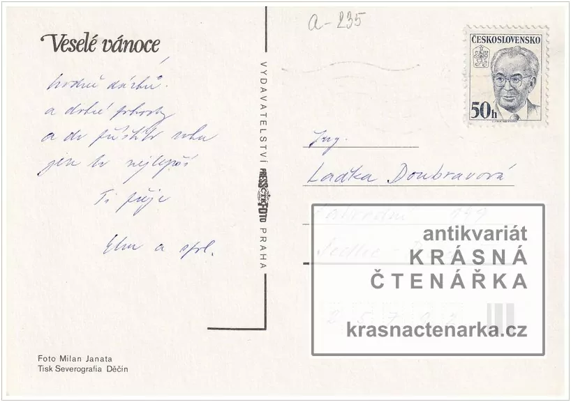 Přání VÁNOČNÍ či NOVOROČNÍ