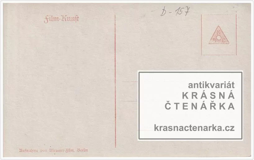 Henny PORTEN ve filmu "Das Geschlecht derer von Ringwall"