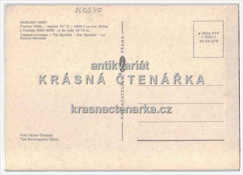 KARLOVY VARY (pramen Vřídlo)