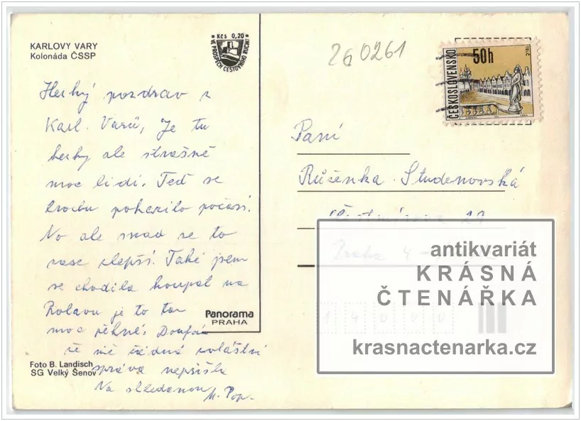 KARLOVY VARY (kolonáda československo-sovětského přátelství)