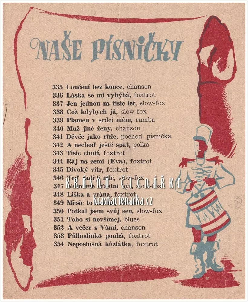 Píseň MARKÝZA A BUBENÍČEK