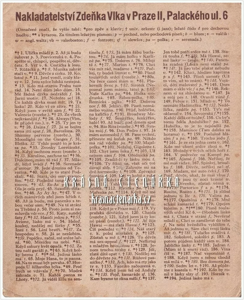 Píseň DONA JUANITA