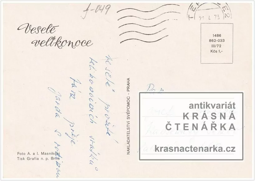 Přání VELIKONOČNÍ