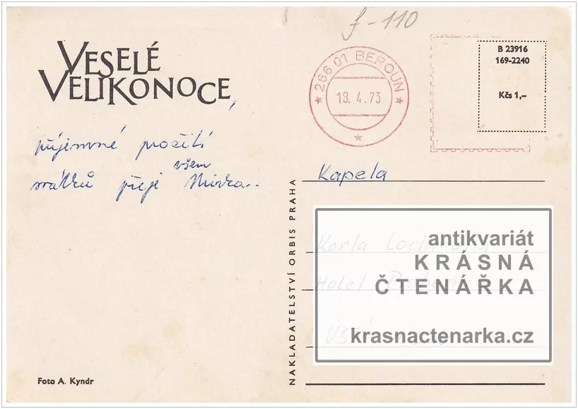 Přání VELIKONOČNÍ