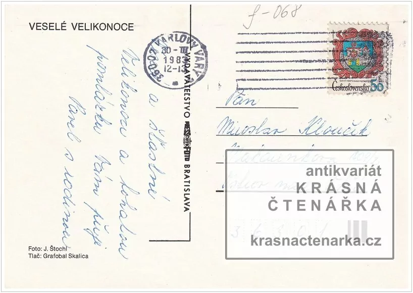 Přání VELIKONOČNÍ