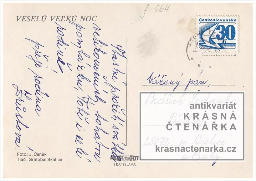 Přání VELIKONOČNÍ