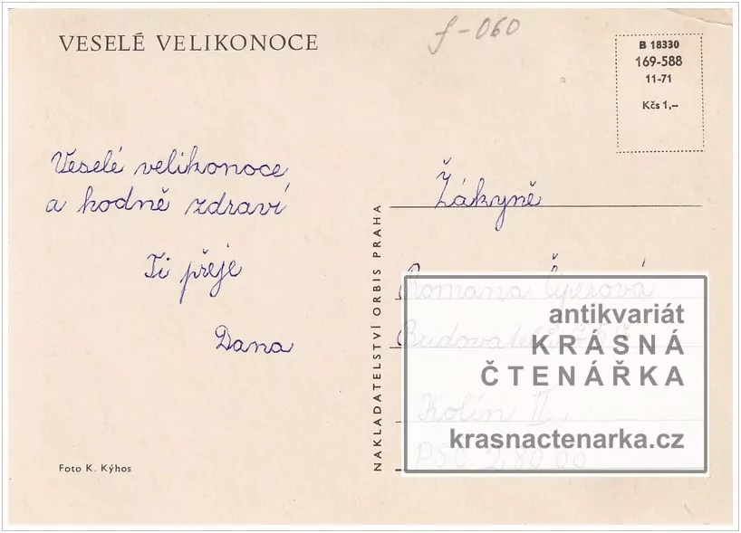 Přání VELIKONOČNÍ