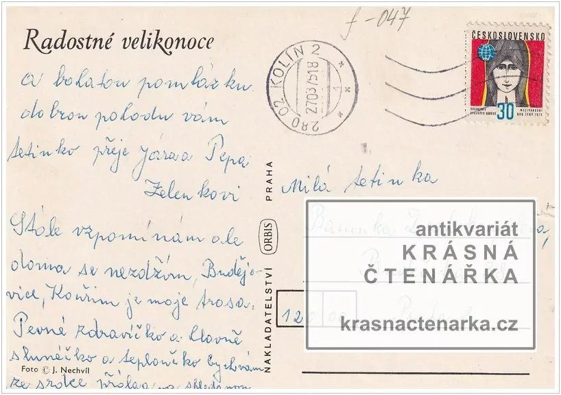 Přání VELIKONOČNÍ