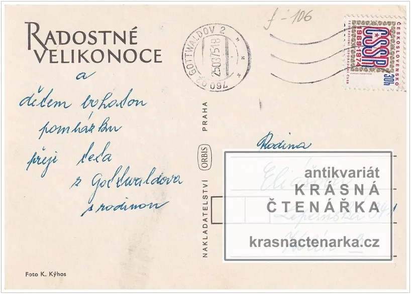 Přání VELIKONOČNÍ