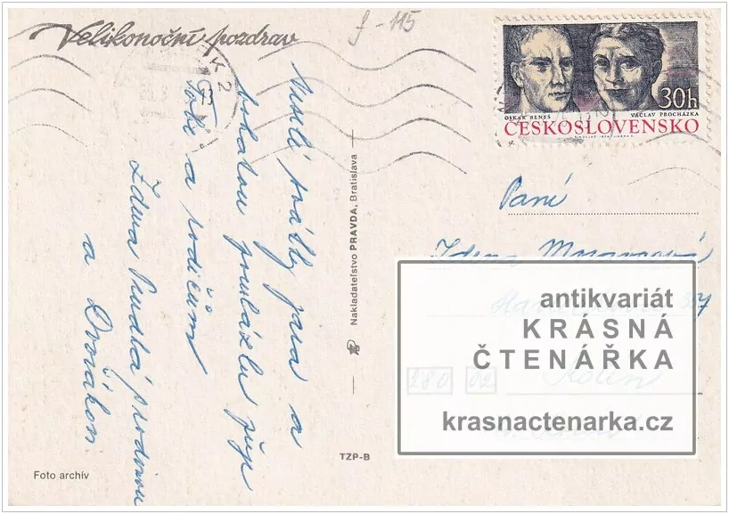 Přání VELIKONOČNÍ