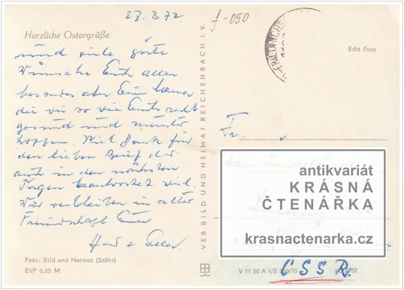 Přání VELIKONOČNÍ