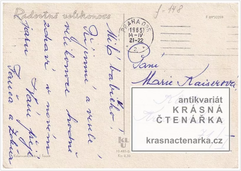 Přání VELIKONOČNÍ (Toroň Jiří)