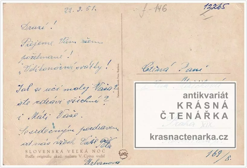 Přání VELIKONOČNÍ (Cpin V.)