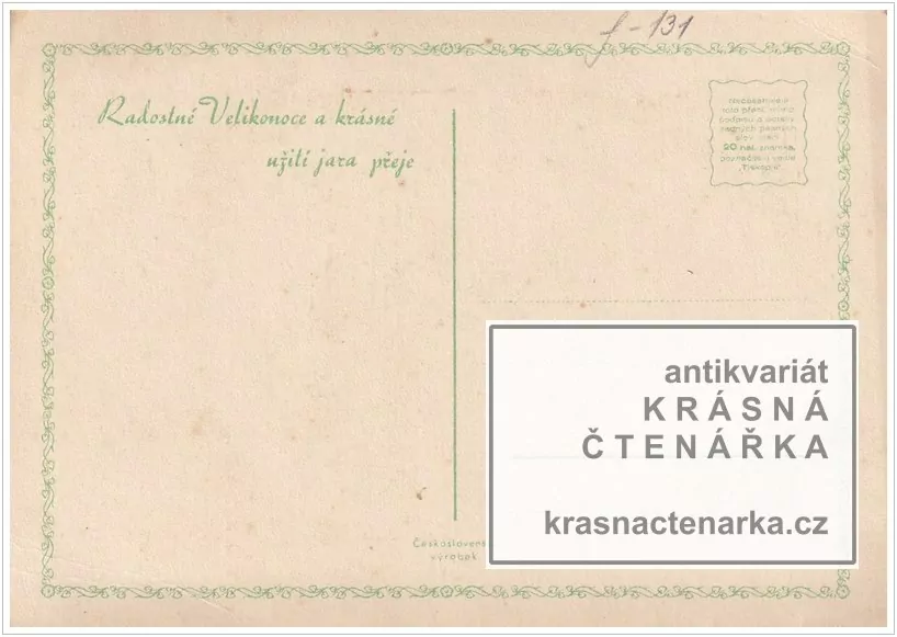 Přání VELIKONOČNÍ - DĚTI