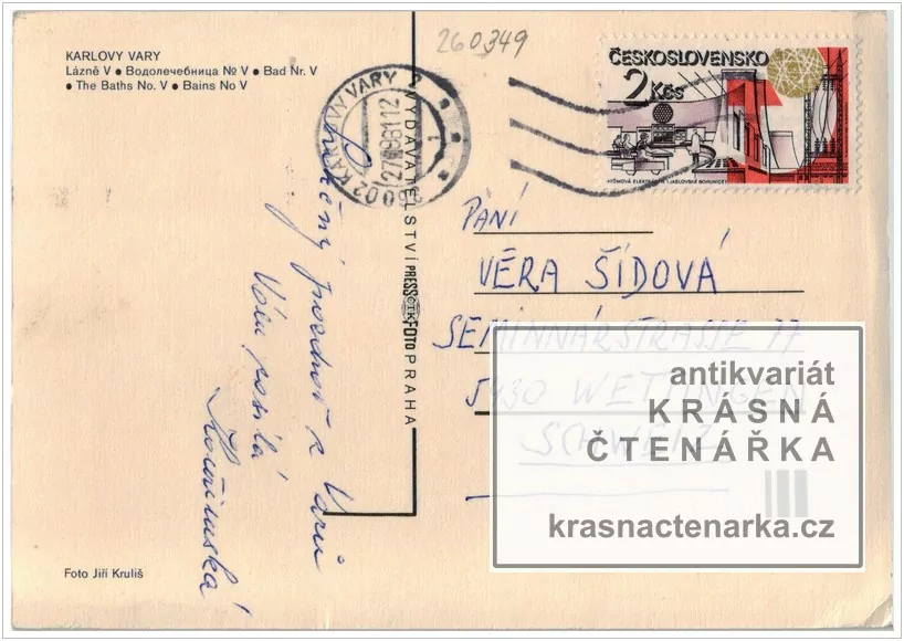 KARLOVY VARY (Alžbětiny lázně, tj. Lázně V)