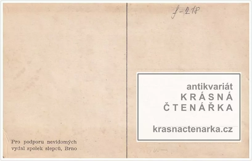 Přání VELIKONOČNÍ pro nevidomé