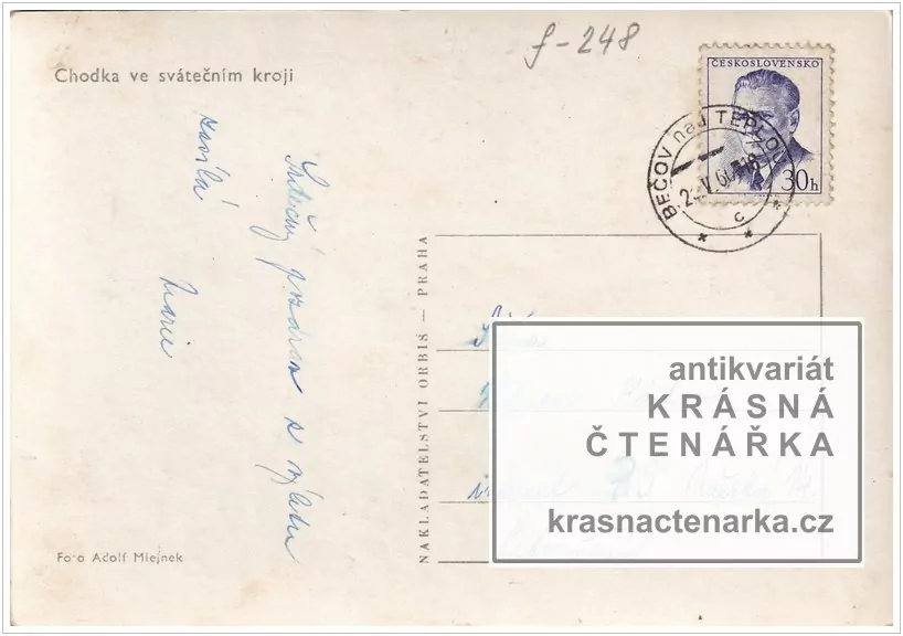 ŽENY V KROJÍCH (Chodka ve svátečním kroji)