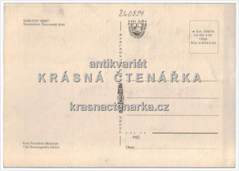 KARLOVY VARY (sanatorium Švýcarský dům)