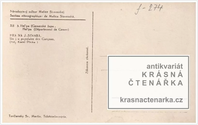 KROJE (Hra na jastraba, Gemerská župa)